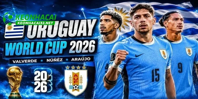 Lịch sử vẻ vang của đội tuyển Uruguay