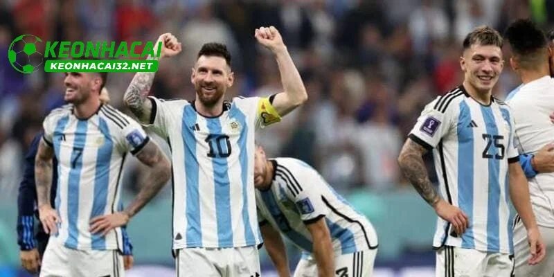 Kèo đội tuyển Argentina luôn được quan tâm