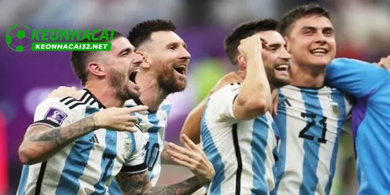 Đa dạng kèo đội tuyển Argentina