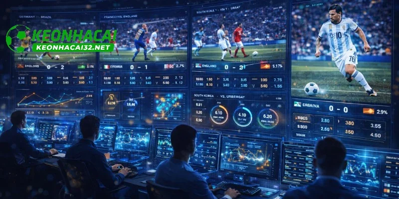 Bảng tỷ lệ kèo World Cup cập nhật liên tục trước giờ bóng lăn